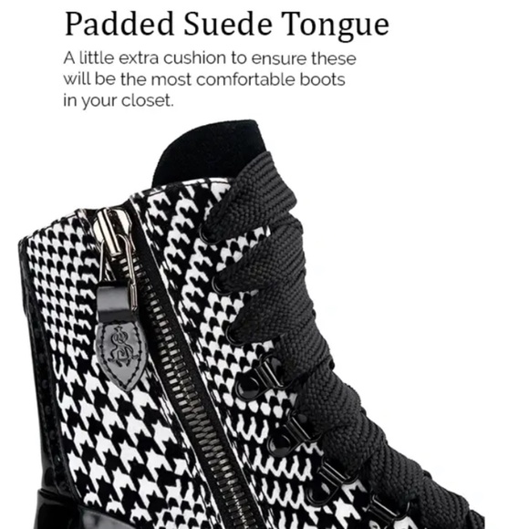 The Office of Angela Scott - Limited Edition - Mr.Carter in Glenn Plaid Sz 39.5 - Picture 4 of 11